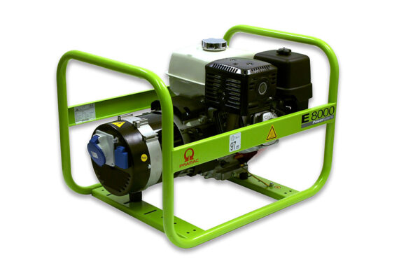 Pramac E 8000-enfaset-Generator-Pratec-Group