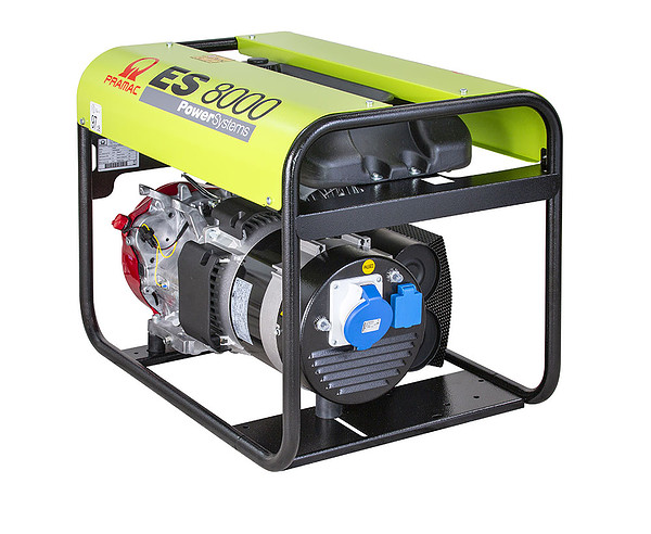 Pramac ES 8000 - generator-forfra-højre-pratec-group