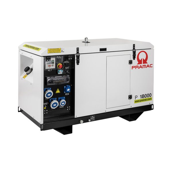 P-SERIEN STØJDÆMPET DIESELGENERATOR - Billede 2
