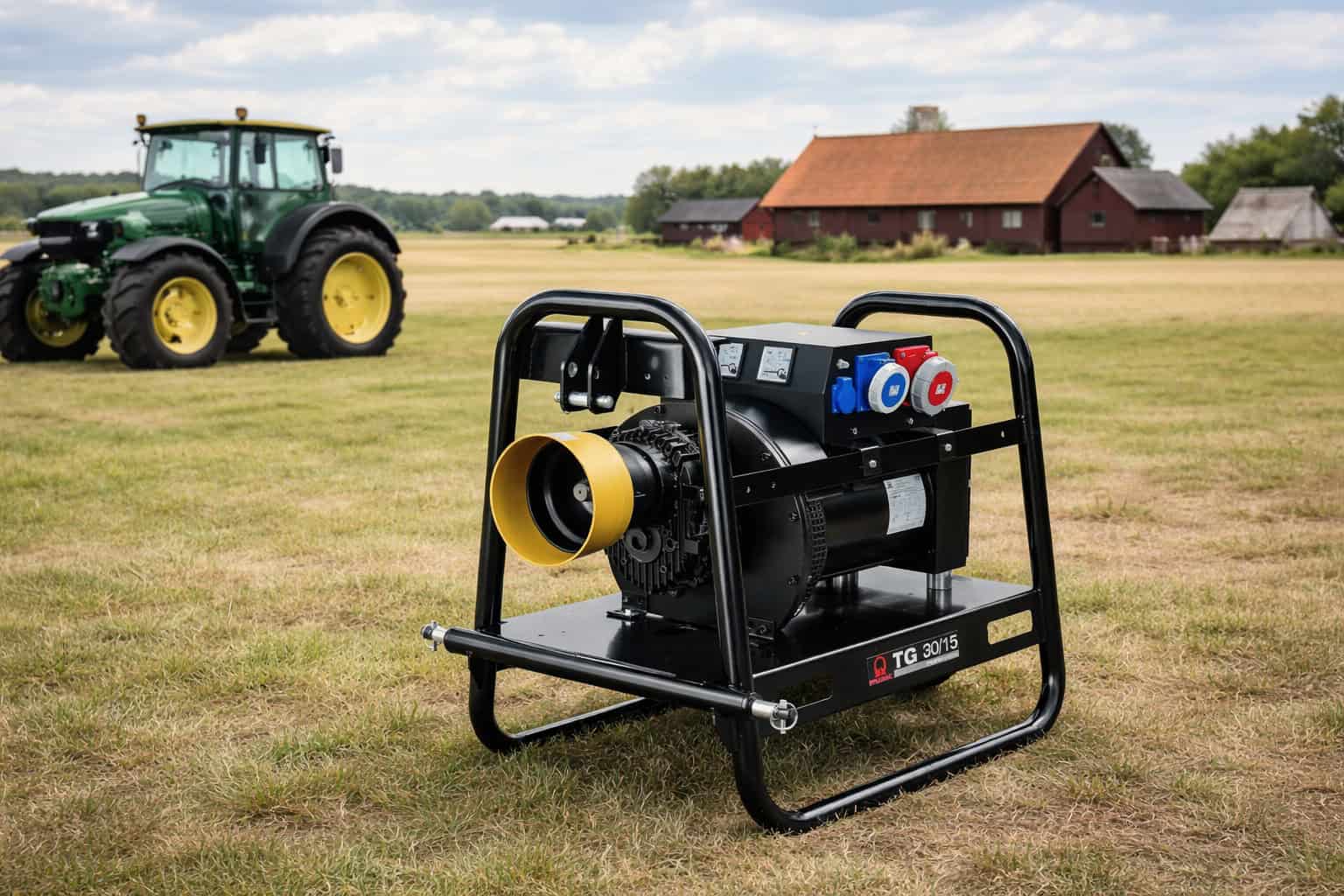 PTO traktorgenerator miljøbillede_Pratec Group